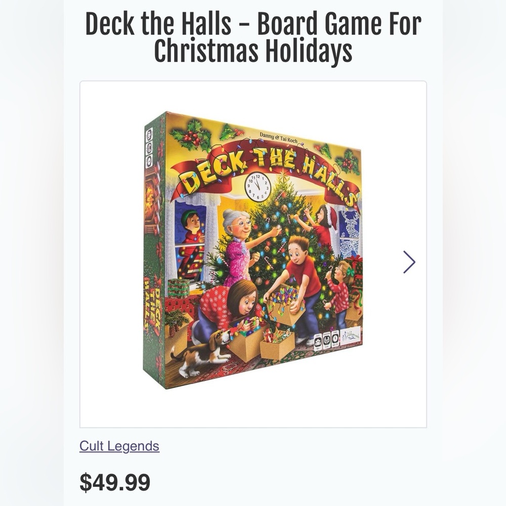 Festive Family Board Game